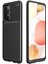 Samsung Galaxy A52 Kılıf Silikon Negro Karbon Desen + Nano Cam 1