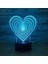 3D Dekoratif Figürlü 87 Renk Seçenenekli LED Gece Lambası - Siyah (Yurt Dışından) 4