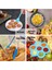 Kare 8 Inç Fritöz Aksesuarları 12 Adet 3