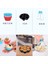 Yuvarlak Kek Sepeti 8 Inç 13 Parça Set Hava Fritöz Aksesuarları 4