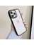 Iphone 13 Pro (6.1) Uyumlu Lüks Silikon Çerceve Şeffaf Kılıf 1