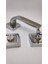 Kapı Kolu Rozetli (Wc Için) 1 Takım Inox Renk 1