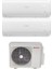 A++ 18000 BTU 1 Dış + 2 İç Ünite 9000 + 9000 BTU Multi Inverter Klima 1