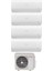 36000 BTU 1 Dış + 4 İç Ünite 12000 + 12000 + 12000 + 1200 BTU Multi Inverter Klima 1