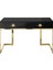 Rihanna Gold Metal Siyah Çalışma Masası 1