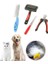 Pet Malzemeleri Aksesuarları 4 / Adet Pet Bakım Tarak Pet Ürünleri Saç Fırçası Tırnak Clippers Slicker Masaj Aracı Köpek Malzemeleri | Köpek Tarakları (Yurt Dışından) 1