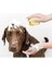 Köpek Kedi Banyo Fırçası, Pet Bakım Şampuan ile Masaj Fırçası (Pembe) (Yurt Dışından) 2