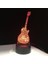 3D Elektro Gitar LED Lamba USB Masa Lambası Bebek Uyku Gece Işık Müzik Uzaktan Kumanda Çocuk Hediyeler | LED Gece Işıkları (Yurt Dışından) 2