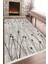 Baskılı Modern Desenli Kaymaz Tabanlı Yıkanabilir Şık Salon Halısı Mutfak Halısı ve Yolluk NH-HT-459 1