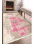 Baskılı Modern Desenli Kaymaz Tabanlı Yıkanabilir Şık Salon Halısı Mutfak Halısı ve Yolluk NH-HT-640 1