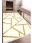Baskılı Modern Desenli Kaymaz Tabanlı Yıkanabilir Şık Salon Halısı Mutfak Halısı ve Yolluk NH-HT-684 1