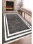 Baskılı Modern Desenli Kaymaz Tabanlı Yıkanabilir Şık Salon Halısı Mutfak Halısı ve Yolluk NH-HT-575 1