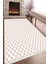 Baskılı Modern Desenli Kaymaz Tabanlı Yıkanabilir Şık Salon Halısı Mutfak Halısı ve Yolluk NH-HT-519 1