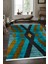 Dijital Baskılı Kaymaz Taban Yıkanabilir Modern Salon Halısı Mutfak Halısı ve Yolluk NH-SD282 1