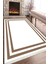 Baskılı Modern Desenli Kaymaz Tabanlı Yıkanabilir Şık Salon Halısı Mutfak Halısı ve Yolluk NH-HT-533 1