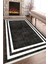 Baskılı Modern Desenli Kaymaz Tabanlı Yıkanabilir Şık Salon Halısı Mutfak Halısı ve Yolluk NH-HT-574 1