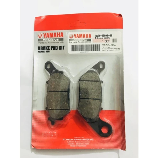 Yamaha R25 / MT25 Arka Fren Balatası