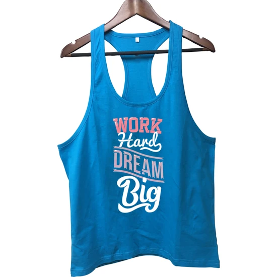 Top Glory Dreambig Fitness Gym Tank Top Sporcu Atleti