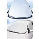 Ankaflex Araç Buz Kar Güneş Koruyucu Yarım Branda Kar Buz Önleyici Örtü Oto Koruyucu Yarım Branda Güneşlik