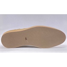 Adnan Shoes Erkek Hakiki Nubuk Deri Kum Rengi Bağlı Eva Tabanlı Oxford  Ayakkabı