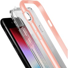 Buff iPhone Se 2022 Air Bumper Kılıf Rose Gold