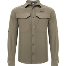 Alpinist Natriks Uzun Kollu Erkek Gömlek Sand