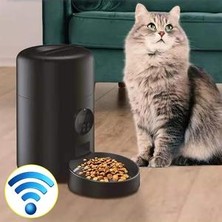 Xinhang 3l Akıllı Pet Besleyici Wifi App Kontrol Kedi Köpek Otomatik Besleme Cihazı Gıda Dağıtıcı Kaseler Sabit ve Amp;kantitatif Anti Sıkışmış Tahıl (Yurt Dışından)