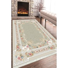 Napoli Home Dijital Baskılı Kaymaz Taban Yıkanabilir Modern Salon Halısı Mutfak Halısı ve Yolluk NH-HT-1081