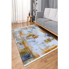 Napoli Home Dijital Baskılı Yıkanabilir Kaymaz Taban Salon Halısı Mutfak Halısı ve Koridor Halısı NH-HS-348