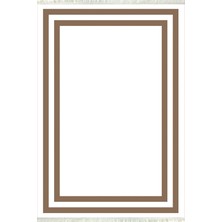 Napoli Home Baskılı Modern Desenli Kaymaz Tabanlı Yıkanabilir Şık Salon Halısı Mutfak Halısı ve Yolluk NH-HT-533