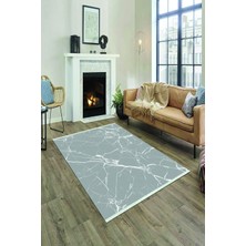 Napoli Home Dijital Baskılı Yıkanabilir Kaymaz Tabanlı Şık Salon Halısı ve Yolluk NH-HY-1099