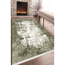 Napoli Home Baskılı Modern Desenli Kaymaz Tabanlı Yıkanabilir Şık Salon Halısı Mutfak Halısı ve Yolluk NH-HT-497