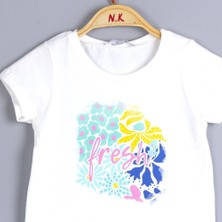 Nk Kids NM32527 Kız Çocuk Fresh T-Shırt