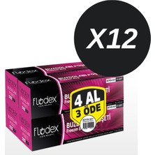 Flodex Büyük Boy 4'lü Buzdolabı Poşeti 12'li