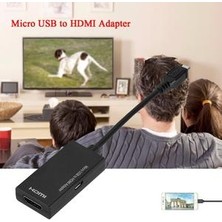 Xinhang Mikro USB HDMI Uyumlu Kablo Mikro USB 2.0 Erkek HDMI Uyumlu Kadın Adaptör Dönüştürücü Samsung Htc Lg Android Için (Yurt Dışından)