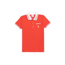 U.S. Polo Assn. Kız Çocuk Kırmızı T-Shirt 50252265-VR213