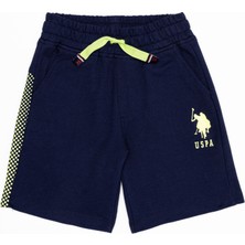 U.S. Polo Assn. Erkek Çocuk Lacivert Örme Şort 50249678-VR033