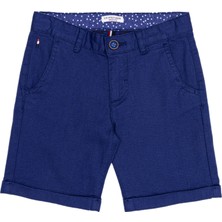 U.S. Polo Assn. Erkek Çocuk Mavi Dokuma Şort 50246769-VR212