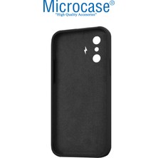 Microcase Poco F4 Gt 5g  Matte Serisi Kamera Korumalı Silikon Tpu Kılıf - Siyah