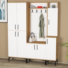 Kalender Dekor Rose-1-2-4 Portmanto Vestiyer Ayakkabılık RS02