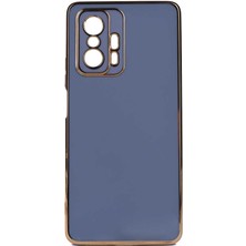 Kvy Xiaomi Mi 11T 5g Parlak Kenarlı Bark Silikon Kılıf