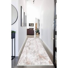 Napoli Home Dijital Baskılı Kaymaz Taban Yıkanabilir Modern Desenli Koridor Halısı Yolluk NHU-HT-213