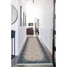 Napoli Home Dijital Baskılı Kaymaz Taban Yıkanabilir Modern Desenli Koridor Halısı Yolluk NHU-HT-246