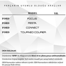 DNC Auto Part Ford Focus, Fiesta, Connect Için Tavan Anten Çubuğu Komple