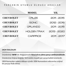 DNC Auto Part Chevrolet Cruze, Opel Astra J, Mokka Için Tavan Anten Çubuğu