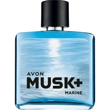 Avon Musk Marine Erkek Parfüm Tıraş Sonrası Jel ve Rollon Paketi