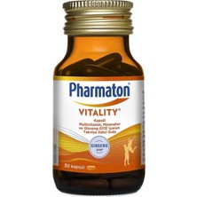 Pharmaton Vitality 30 Kapsül 3 Adet