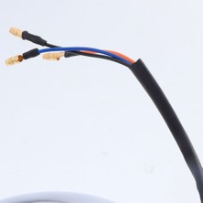 Wetnwind 6.5 "inç Motosiklet Far Drl Cafe Racer White Için LED Yuvarlak Işık - 114 cm (Yurt Dışından)