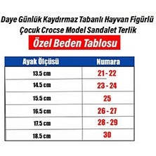 Daye Ortopedik Kaydırmaz Taban Çocuk Terlik