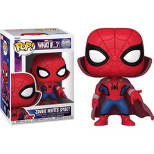Funko Pop Marvel What If Spiderman Zombie Hunter Spidey Figür Spider Man